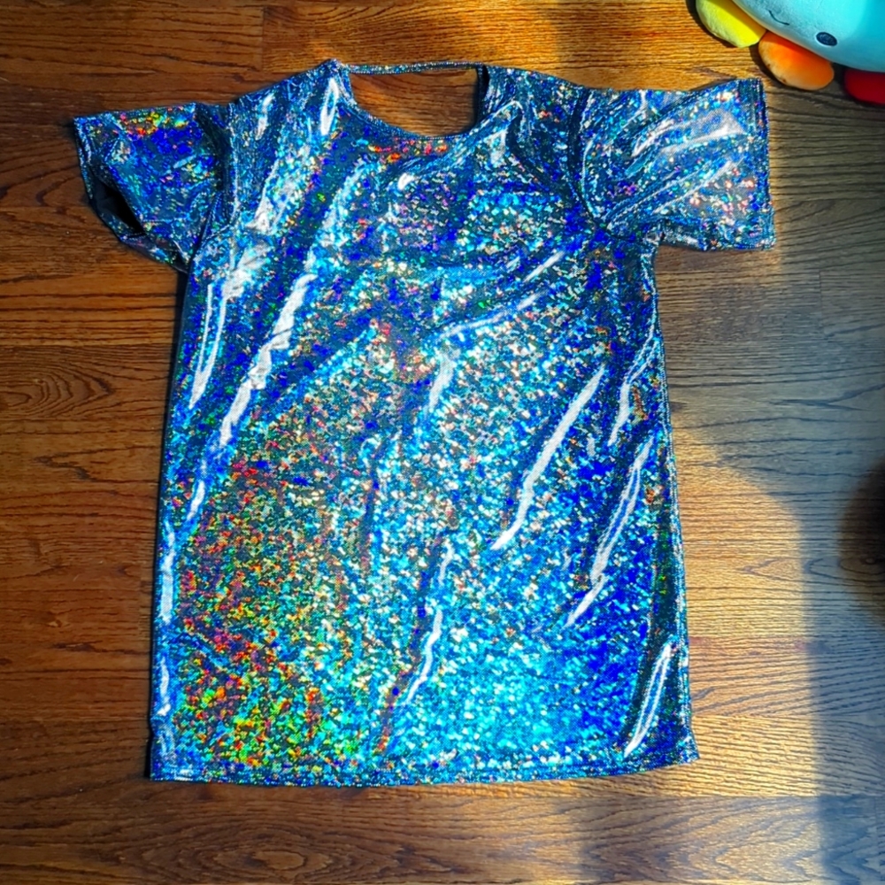 Holographic Sequin Dress
